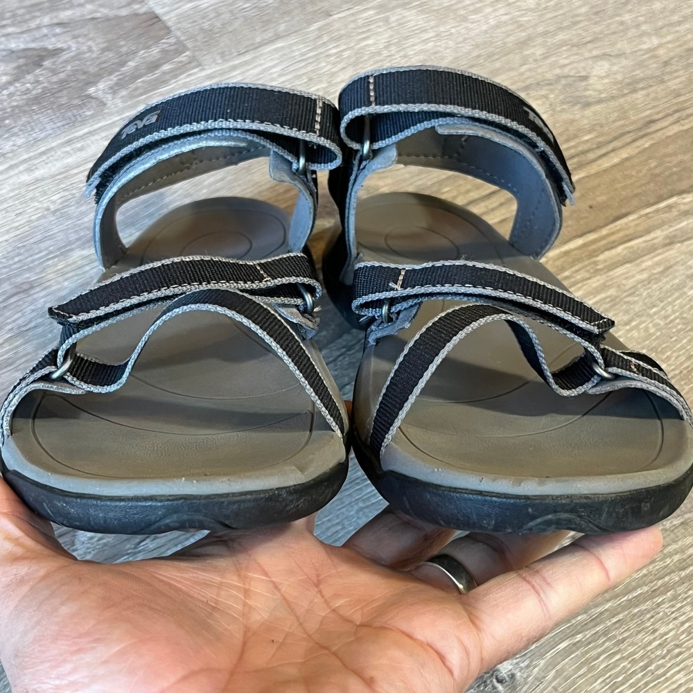 Teva Verra Hiking Sandals Black Gray Womens 9 UK 7 EU 40 - Picture 3 of 7
